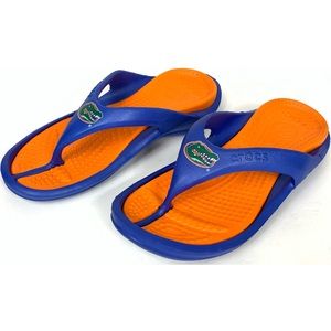 Florida Gators Crocs Flip Flops M7 W9
